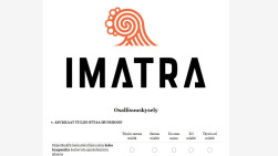 Imatran logo ja kyselyn ensimmäinen kysymys.