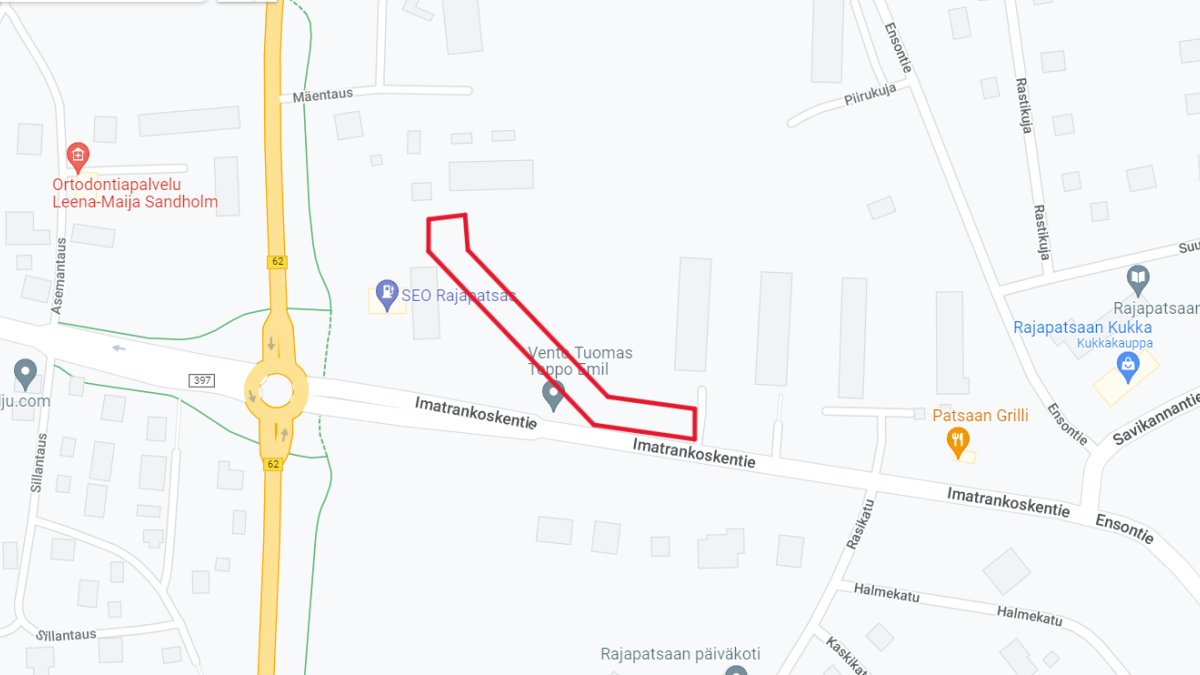 Rajapatsaan hulevesiallas, tammikuu 2023