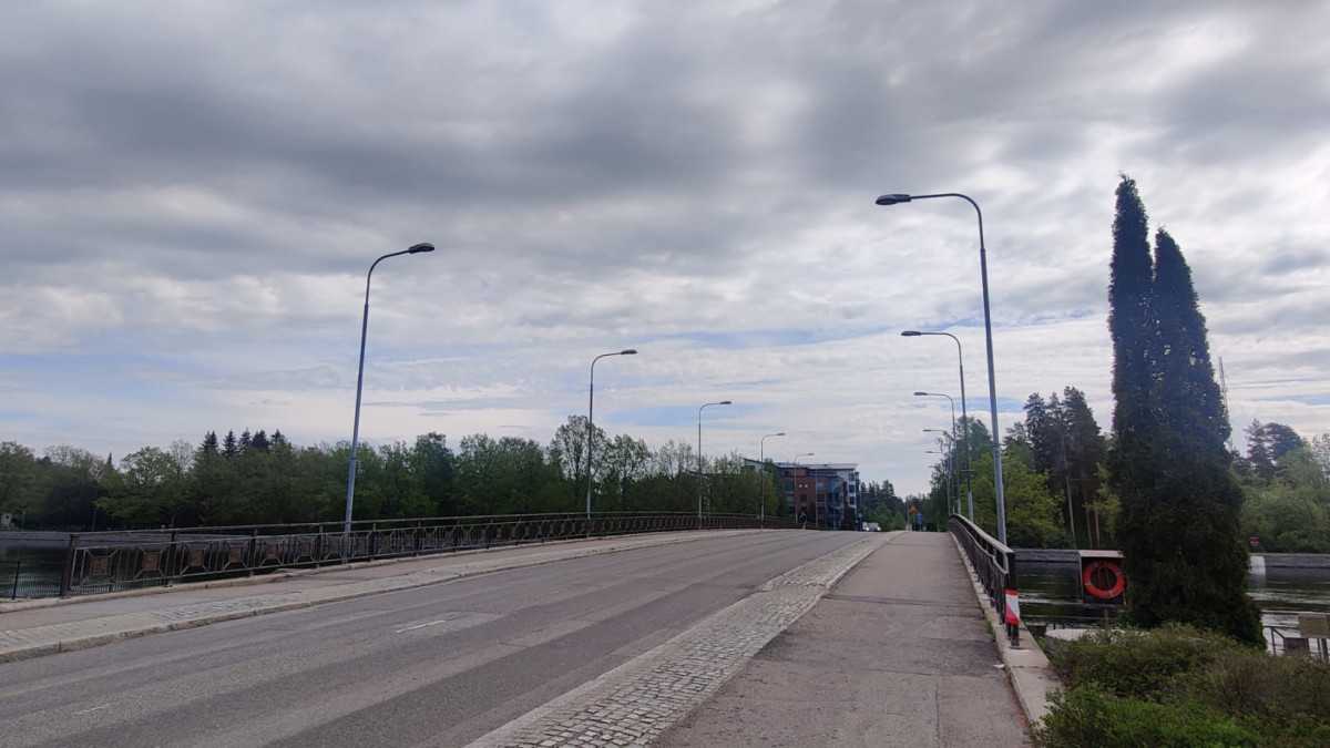 Imatrankosken kanavasilta.