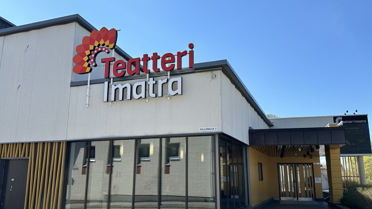 Teatteri Imatran rakennus.