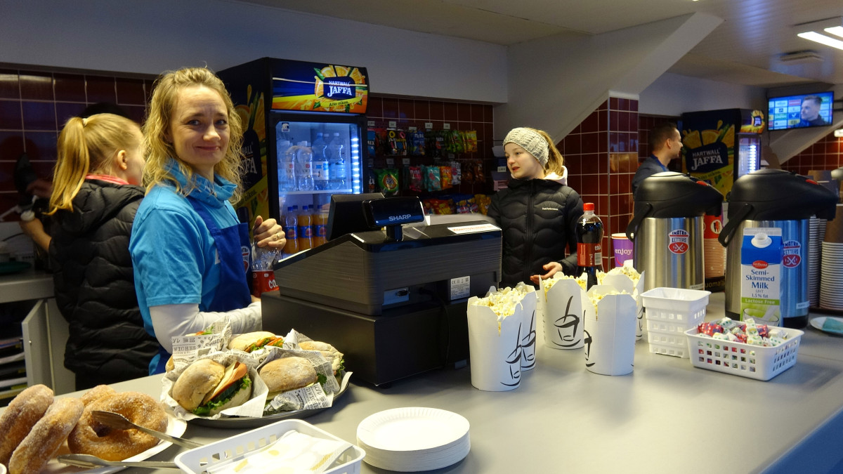 Kioski otteluvalmiudessa