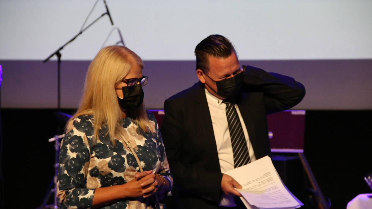 IB-lukion valmistujaisjuhla.