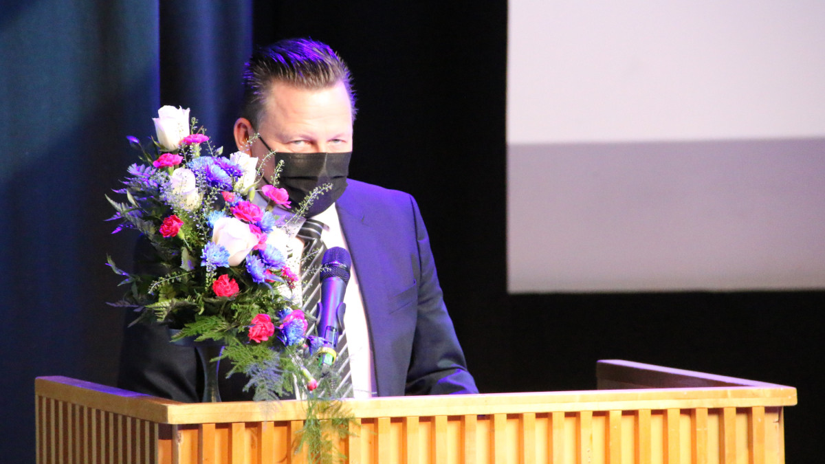 IB-lukion valmistujaisjuhla.