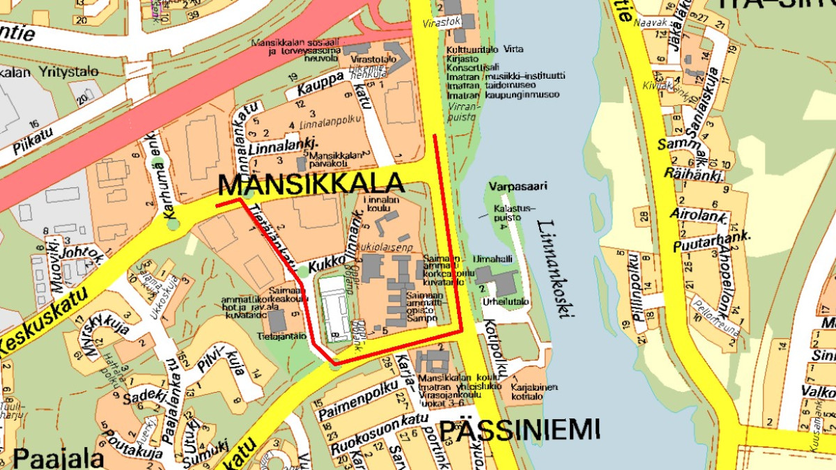 Väliaikainen bussireitti