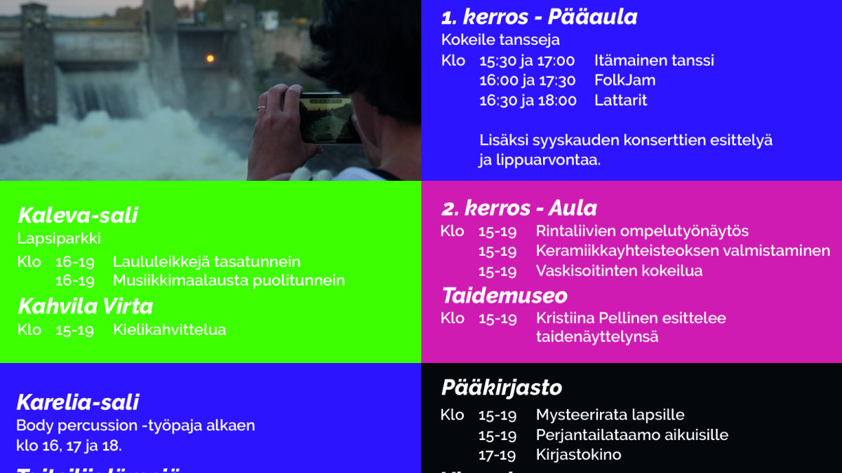 Kulttuurikuohujen ohjelma