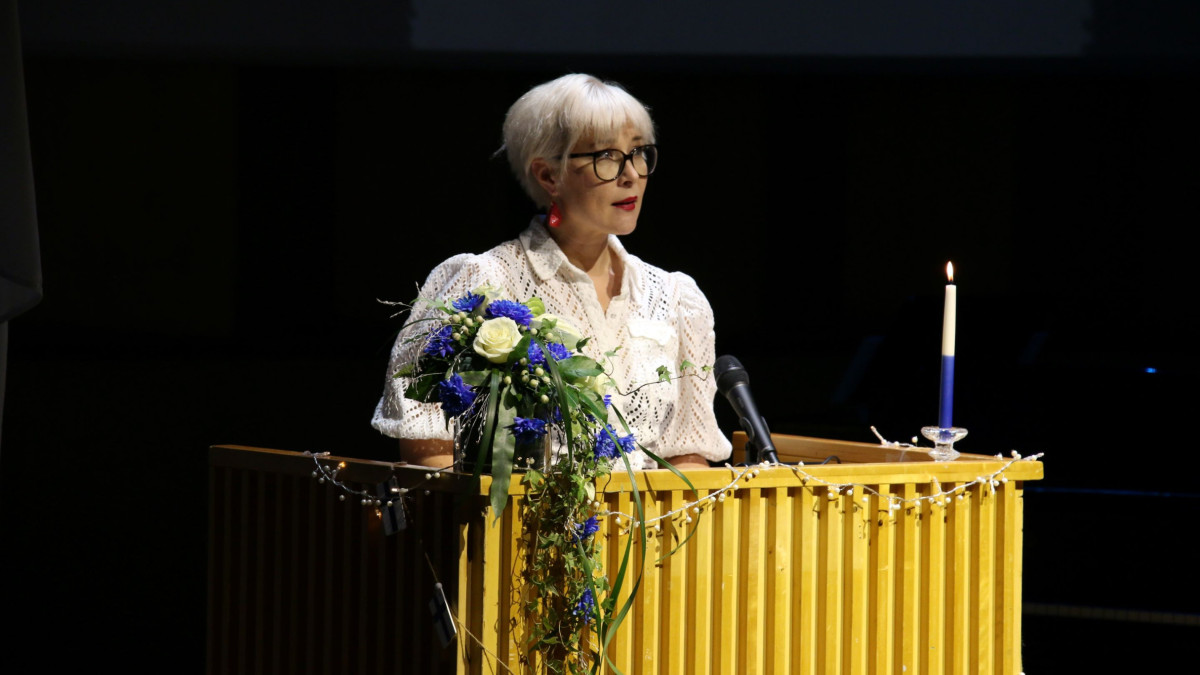 Tilaisuudessa juhlapuheen piti kansanedustaja Niina Malm.