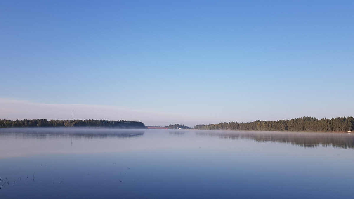 Näkymä Vuoksella.