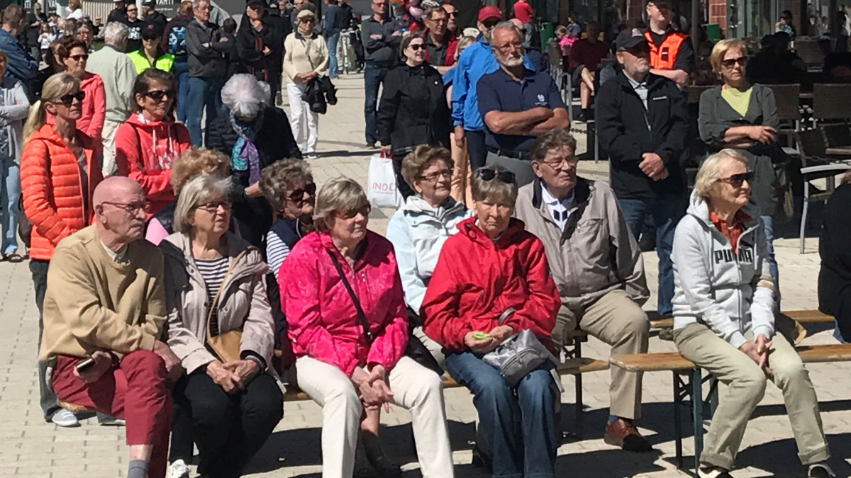 Imatra-areenan yleisöä vuonna 2018