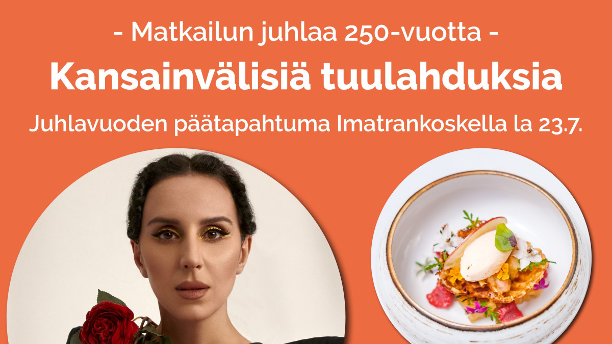 Kansainvälisiä tuulahduksia -tapahtuman juliste.