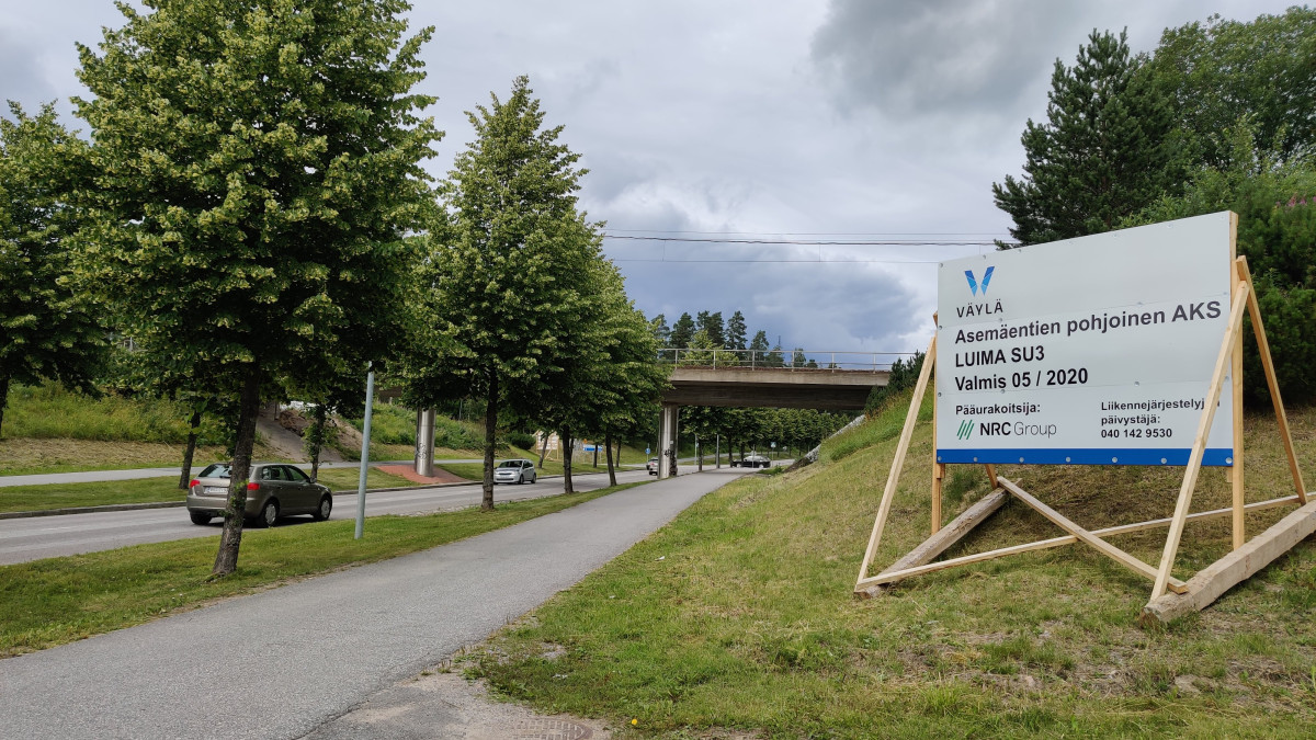 Alikulku Prismalta päin katsottuna