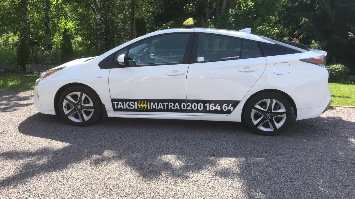 Taksiauto Imatralla.