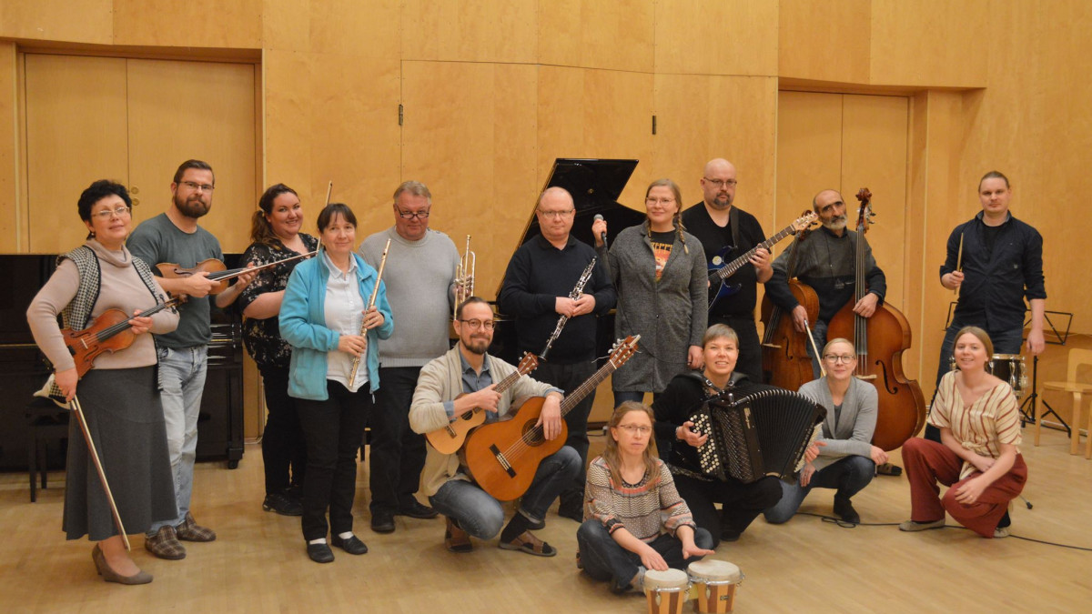 Musiikkiopiston konsertissa esiintyvät opettajat