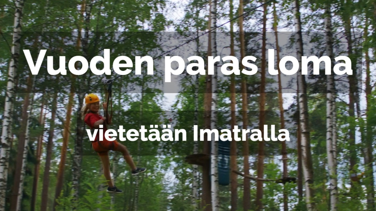 Poika kiitää vaijeriliulla.