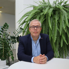 Tieto- ja digipalvelupäällikkö Petri Kejonen.