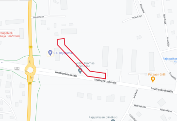 Rajapatsaan hulevesiallas, tammikuu 2023