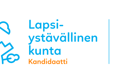 UNICEFin Lapsiystävällinen kunta -kandidaatti -logo