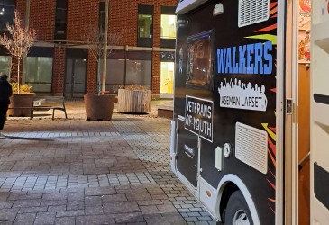 Walkers-auto kadulla.