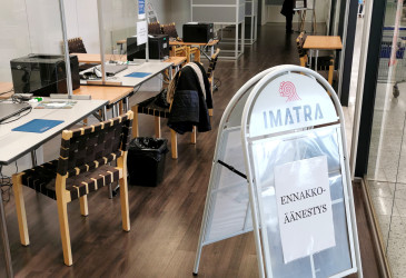 Ennakkoäänestys 22.-28.3.2023.
