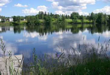 Kesäinen Vuoksi.