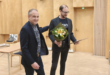 Markus Sainio ja Sven Langbein