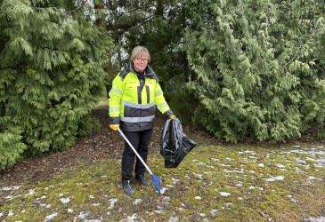 Imatran kaupunginpuutarhuri Erika Luhtanen