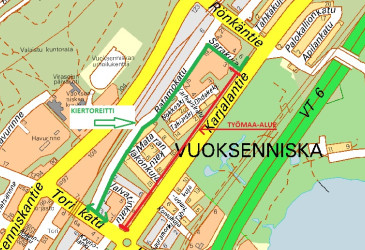Karttakuva Vuoksenniskalta.