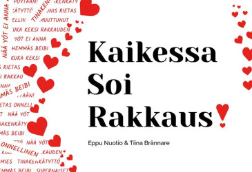 Kaikessa soi rakkaus -esityksen pääkuva.