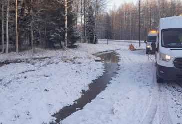 Putkirikko Tornansillalla.