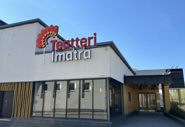 Teatteri Imatran rakennus.