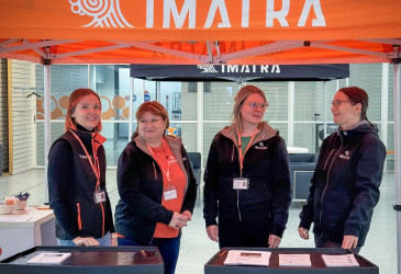 Imatran työntekijöitä.