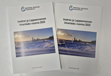 Kaksi ilmanlaadun vuosiraporttia 2025.
