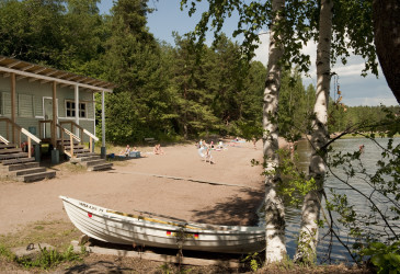 Kuva uimarannasta