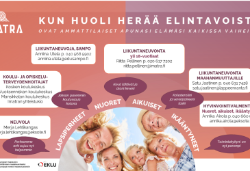 Kun huoli herää elintavoista- elintapaohjauksen kuva Imatran kaupunki.