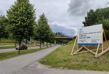 Alikulku Prismalta päin katsottuna