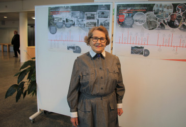 Liisa Lääperi lotan puvussa