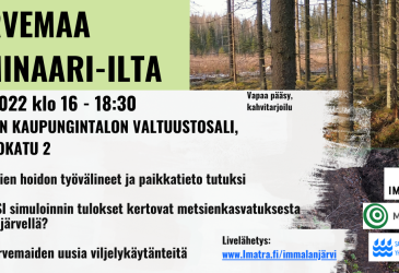 Turvemaa-illan esite.