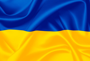 Ukrainan lippu.