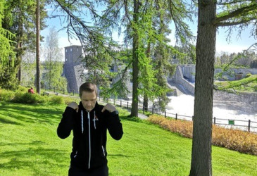 Imatralla on tarjolla jumppaa monissa maisemissa.