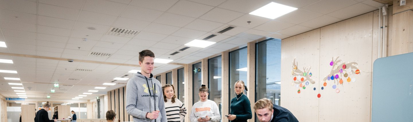 Opiskelija ei jää yksin.