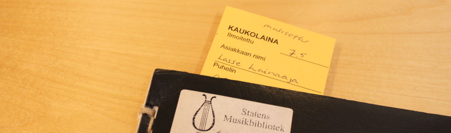 Kaukolaina kirjastosta