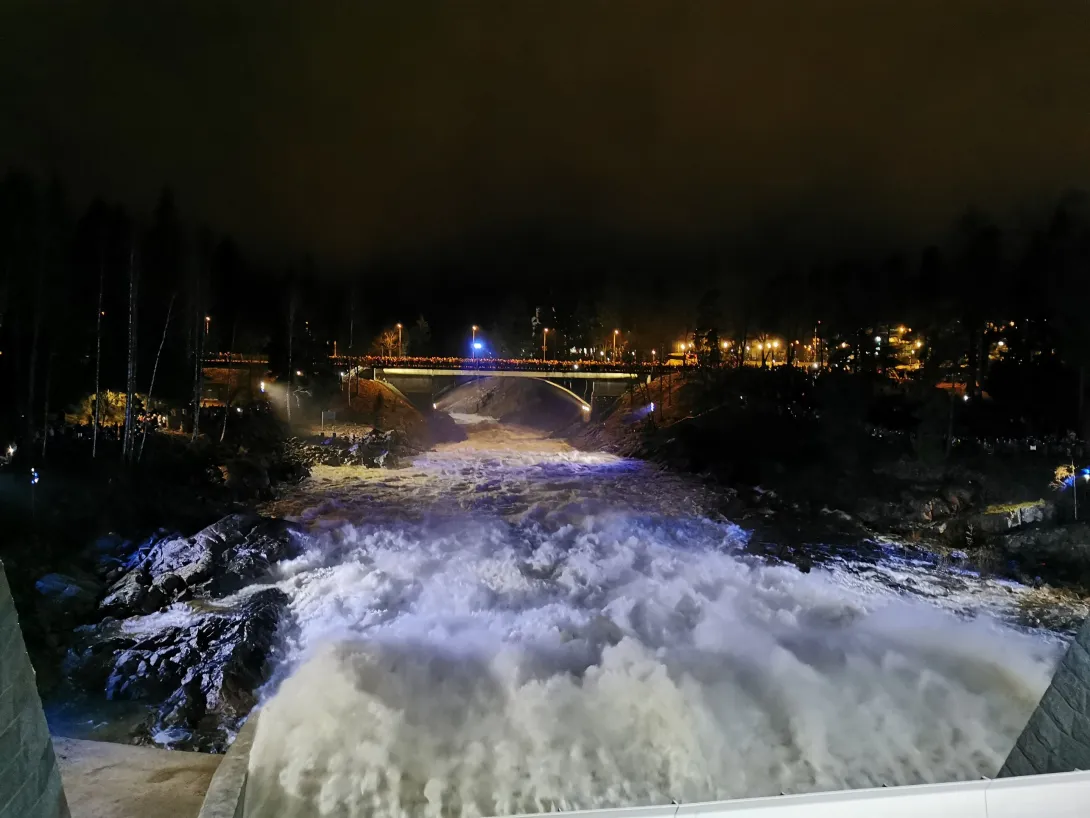 Koskinäytökset ilahduttavat juhlaviikolla.
