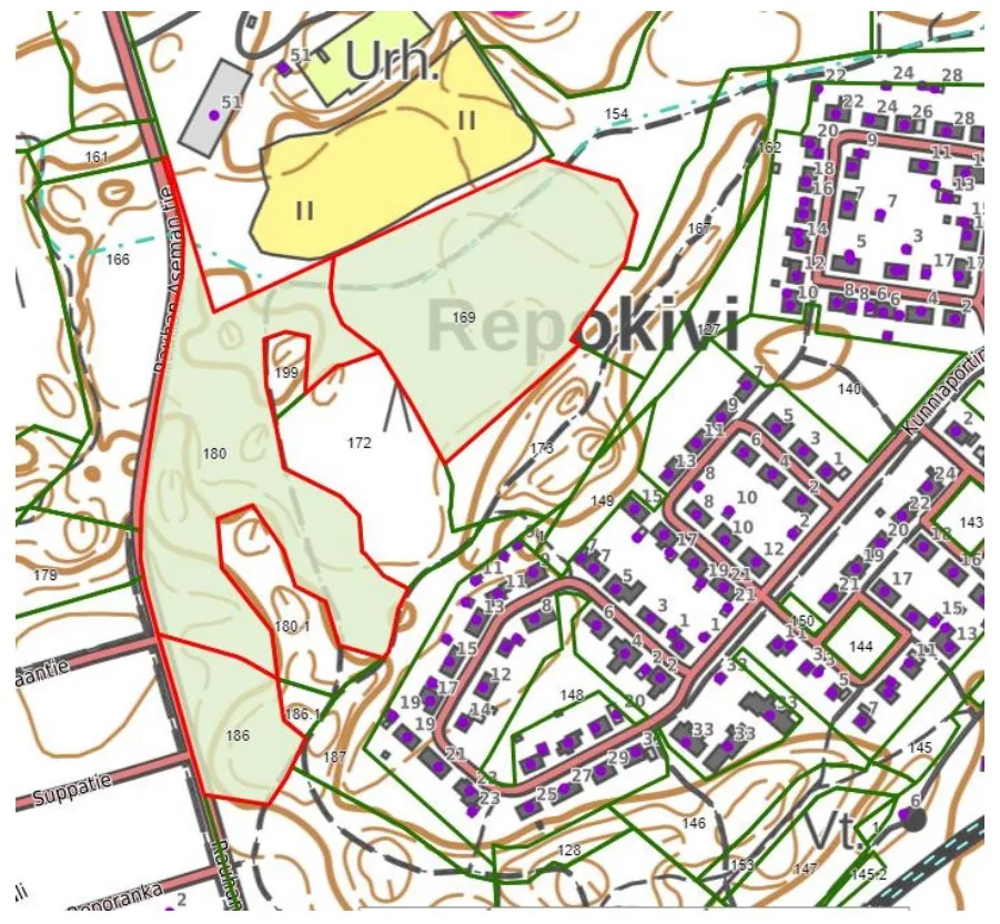 Repokiven hakkuualue 21.-29.3.2024