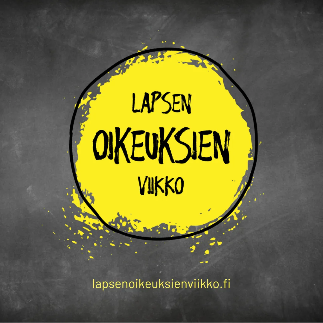Lapsen oikeuksien viikko -logo.