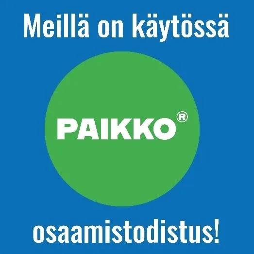 Kuvituskuva PAIKKO-osaamistodistus.