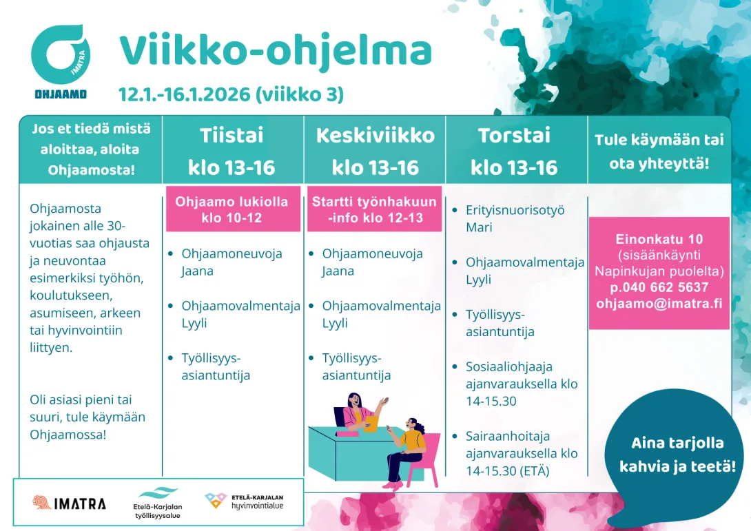 Ohjaamon viikkolukkari