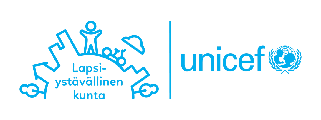 UNICEFin Lapsiystävällinen kunta logo.