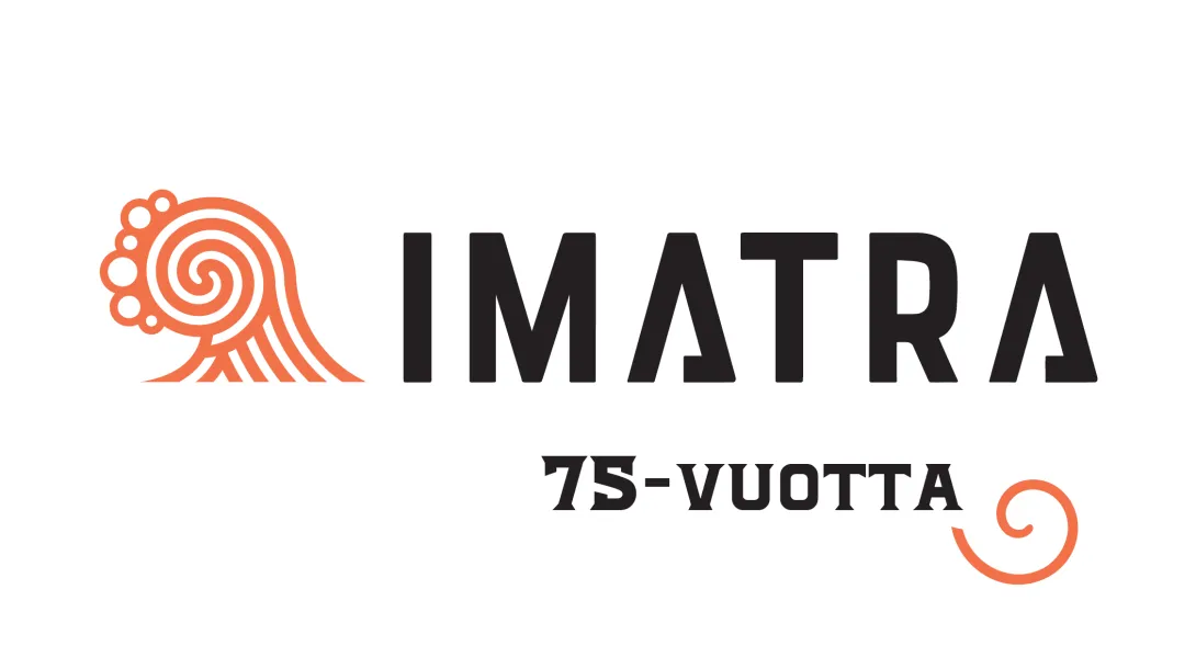 Imatran kaupungin 75-vuotisjuhlavuoden logo