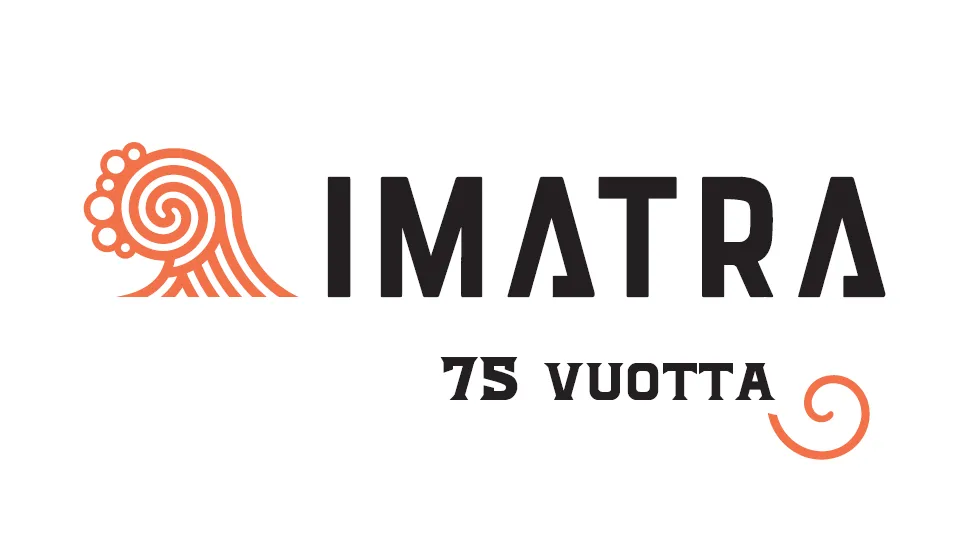 Imatran kaupungin juhlalogo vuodelle 2023